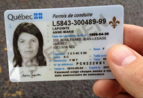 Buy Canadian Driver's License